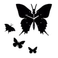 thumbnail image 4 of Reloj de Pared BLESIY Decorativo Negro con Mariposa 30cm Silencioso, 4 of 8