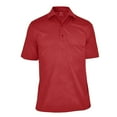 thumbnail image 1 of Monterey Club Men's Vanish Emboss Texture Golf Polo Shirt #1279, 1 of 2