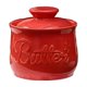thumbnail image 4 of Mantequera con tapa, gran capacidad, fácil de limpiar, ideal para comer rojo, 4 of 7