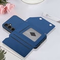 thumbnail image 6 of Mantto for Samsung Galaxy S23 FE Wallet Case, Double Magnetic Clasp Back Flip Kickstand with RFID Blocking Credit Card Holder Folio Durable Leather Phone Cases for Women Men Girls,Blue, 6 of 8