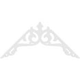 thumbnail image 4 of Ekena Millwork 72"W x 36"H x 1"P (12/12) Pitch Amber Architectural Grade PVC Gable Pediment, 4 of 5