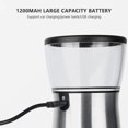 thumbnail image 5 of 2024 New Electric Coffee Grinder USB Rechargeable Stainless Steel Manual Coffee Mill Machine Bean Grinders Kitchen Accessories, 5 of 6