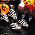 thumbnail image 5 of Pinzas para el Pelo JAMW 6 Piezas Esqueleto Calavera Zombi, 5 of 5