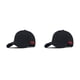 thumbnail image 3 of Gorra de béisbol ajustable Qarigey para hombres y mujeres Algodón Negro XL 2Conjunto, 3 of 6