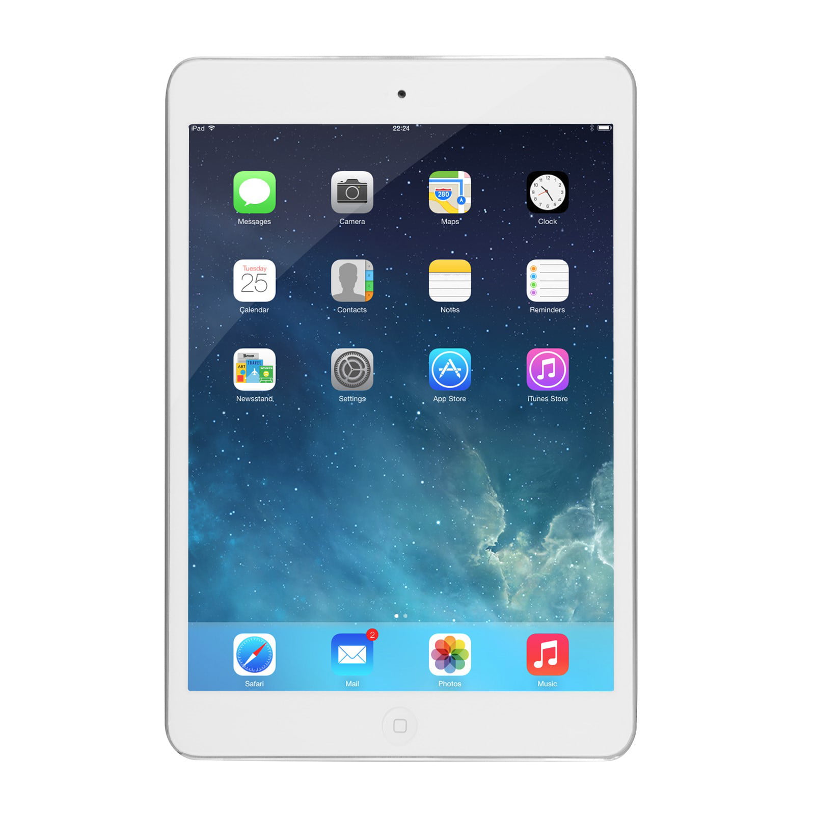 Apple iPad Mini 16GB Tablet - White (Certified Refurbished) - Walmart