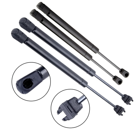 ECCPP Lift Supports Rear Trunk and Front Hood Struts Gas Springs Shocks for Chrysler 300 2005-2008 Compatible with 6405 6303 Strut Set of 4
