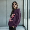 thumbnail image 2 of SCRAWLGOD Axolotl Women's Hoodies Pullover Oversized Sweatshirt for Women Plus Size XL Comfortable Women Activewear Hoodies Crew Neck Streetwear Hoodies Women for Biking, 2 of 7