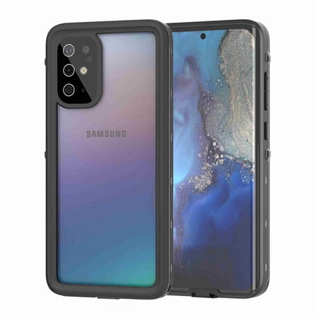 Dteck Case For Samsung S20 5G (6.2 inch), Shockproof IP68 Certified Dustproof Waterproof SandProof Snowproof Case fit for Swimming Diving Surfing Skiing, black