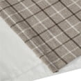 thumbnail image 3 of Pemberly Row Polyester Jacquard Panel with Fleece Lining in Brown, 3 of 8
