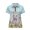 Easter Bunny with Painted Eggs & Floral Meadow Print, variant on CHAQLIN Bee Honeycomb Honey Pot Print Womens Golf Shirt for Tennis Bowling, Soft Polyester Polo Shirts Skin Friendly Breathable Golf Polo Tops