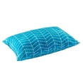thumbnail image 3 of Outdoor Lumbar Cushion 12x20in - Blue Zigzag, 3 of 3