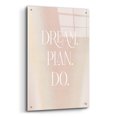 thumbnail image 2 of Epic Art 'Dream - Plan - Do' by Yass Naffas Designs, Acrylic Glass Wall Art, 24"x36", 2 of 8