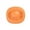 Orange, variant on 5-Pack 2-in-1 TPR Shower Drain Hair Catcher & Stopper, Square 4.1" Silicone Floor Drain Cover For Bathroom & Kitchen(Dark Blue)