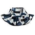 thumbnail image 5 of XINPING Women's Reversible Printed Sun Bucket Hat, Oversized Wide Brim UV Protection Beach Vacation Hat with Abstract Pattern, Lightweight and Packable, 5 of 5