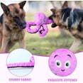 thumbnail image 2 of Xekoro Squeaky Dog Toys for Aggressive Chewers, Octopus-Tug of War Dog Toys for Large Breed Tough Interactive Stuffed Dog Chew Toys for Puppies Small & Large Dogs, Purple, 2 of 7