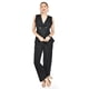thumbnail image 5 of Set de lino sin mangas Roman Fashion /Juvenil, 0210 (Negro) negro M, 5 of 6