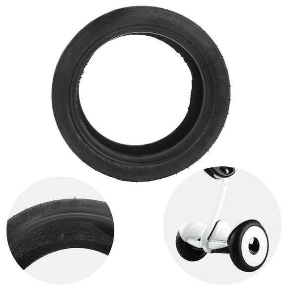 Fosa 10 inch Vacuum Tire,Rubber Vacuum Outer Tire,10x2.70‑6.5 Electric Scooter Tyre Cover Tire for Balance Scooter 10 Inch Vacuum Rubber Wheel