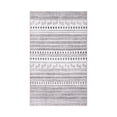 thumbnail image 7 of Gianna 3x5 FT Imitation Linen Area Rugs for Living Room, Machine Washable, Low Pile, Ruggable Non-Slip Rug for Bedroom, Dining Room, Geometric Lines, 7 of 7