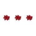 thumbnail image 2 of Naiovety Brillo de Navidad Flor Decoración artificial Hotel Granja Ventana Boda Jardín Árbol de Navidad Adornos Cumpleaños Type1 NO1, 2 of 6