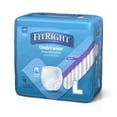 thumbnail image 4 of FitRight Incontinence Underwear for Men and Women, Adult Diapers, Super Absorbent, Large, 40in to 56in, 72 Count, 4 of 5