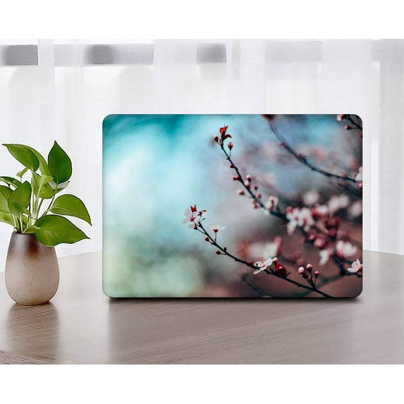 KSK KAISHEK Hard Case Compatible Old Version MacBook Air 13" with Not Retina Display No USB-C + Black Keyboard Cover Model: A1466 & A1369( Flower 0872)