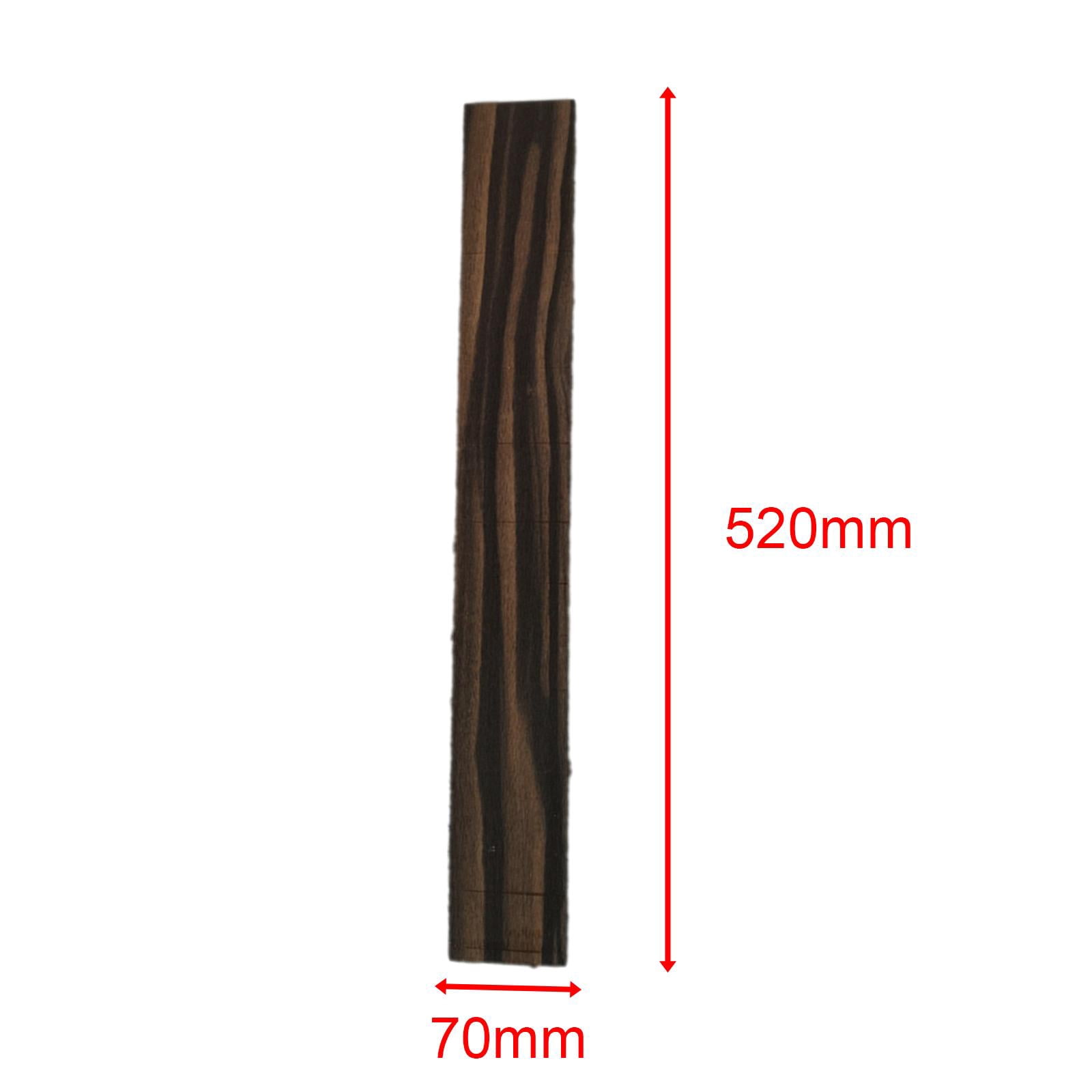DIY Guitar Fretboard, Guitar Fingerboard Blank Fretboard, Replacement Parts Electric Guitar Fretboard, for Luthier DIY Acoustic Guitar