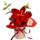 thumbnail image 1 of Ramo de tulipanes hecho a mano a ganchillo por Hlenbin, rojo, 1 of 7