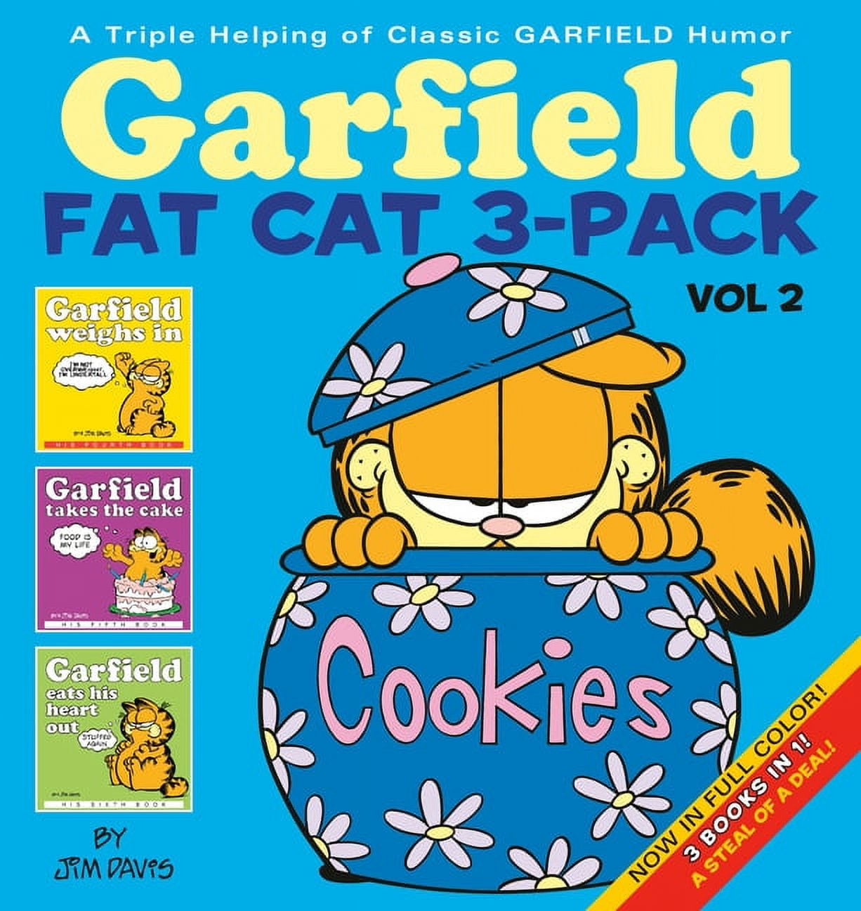 洋書Garfield Fat Cat 3-Pack(ガーフィールド英語漫画)5冊 Garfield: Fat Cat, 3 Pack, Volume 5 (Paperback) - Walmart.com