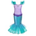 thumbnail image 1 of Girls Little Mermaid Ariel Princess Dress Cosplay Costume Children's Party Performance Clothes, 1 of 1