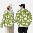 thumbnail image 4 of Fotbe Lovely Chickens Chaqueta con Protección Solar UPF 50+ para Hombre y Mujer, Camisa con Capucha y Bolsillos-3X-Large, 4 of 7