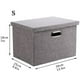 thumbnail image 4 of Fiudx Caja de Almacenamiento de Ropa Blanca, Organizador Multiusos, Versátil Contenedor de Tela, Ideal para Guardar Zapatos, Revistas o Artículos de Baño, Duradera y Elegante, Disponible En Tallas S,, 4 of 6