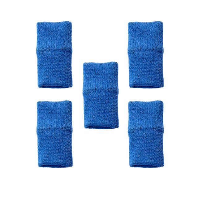 5 Pcs Manches de Peinture Diamant Nylon Broderie Stylo de Forage Outil de Protection de Dessin, Bleu