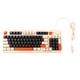 thumbnail image 1 of Teclado con cable, teclado para juegos Teclado USB de 94 teclas Teclado USB Artesanía excepcional, 1 of 9