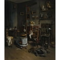 thumbnail image 2 of Jean-Alphonse Duplessy 20x23 Gold Ornate Framed and Double Matted Museum Art Print Titled - Cobbler's Quarters (1860s), 2 of 4