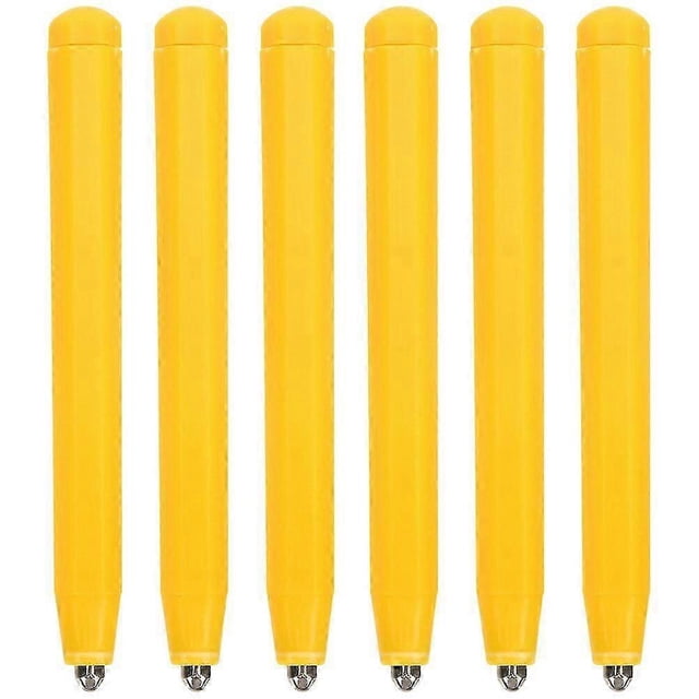 6pcs Drawing Board Magnetic Pens Magnet Replacement Pens Writing Board Pens
