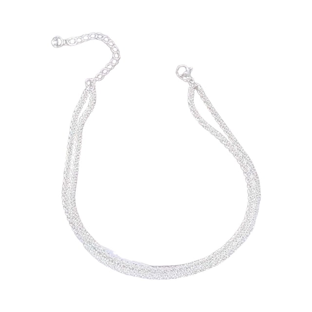 Women's Exquisite Layered Foot Chain Anklet Elegant Modern Design Comfortable Lightweight Adjustable Stylish Jewelry Accessory