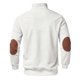 thumbnail image 3 of Ceisia Men's Casual Striped Half Button Round Neck Pullover with Pocket Daily Fashion Top Gift, 3 of 8
