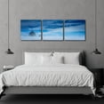 thumbnail image 5 of Epic Art 'Haystack Rock In The Mist' by Don Schwartz, Acrylic Glass Wall Art, 3 Piece Set, 72" x 24", 5 of 8