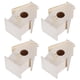 thumbnail image 4 of Casas de Pájaros 4 Piezas Tipo Colgante Jaula de Nidos de Pájaros de Madera Innovadora Adecuada para la Decoración del Patio del Jardín ANGGREK Otros, 4 of 8