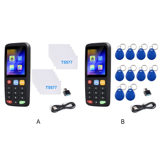 VONKY Advanced Smart Card Reader High-Speed Data Transfer APP Intelligent Decoding 10/UIDcard 1Set