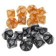thumbnail image 1 of Dados De Diez Caras De 20 Piezas D10 Die Para D&D RPG Party Game Toy Coffee & Black Sunnimix Dados de acrílico de diez caras, 1 of 7