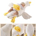 thumbnail image 3 of Almohada relajante para dormir para bebé, almohada de escape para bebé recién nacido, almohada para bebé de ganso grande para dormir, antiasfixia y pajaritas, 3 of 5