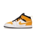 thumbnail image 2 of Jordan Kid's 1 Mid University Gold Shoes, from StockX, 2 of 5