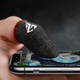 thumbnail image 3 of tasrioml Gaming Finger Sleeves Anti-slip Sweatproof Ultra-thin Touch Screen Gloves Fingertip Cover for Mobile Game, 3 of 8