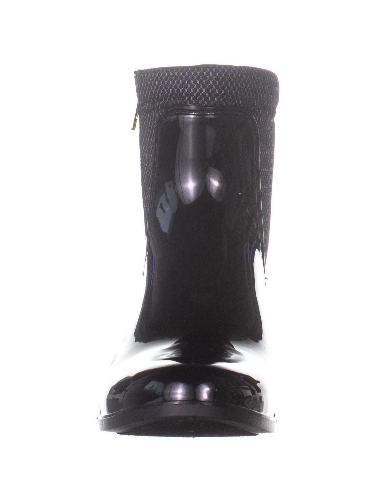 Womens Nine West Cooscoos Side Zip Ankle Boots Black Black 7 US Walmart