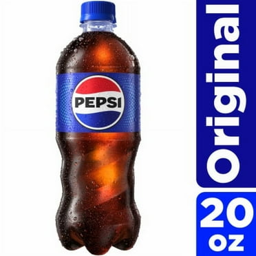 2X-Pepsi Cola Soda Bottle - 20 fl oz