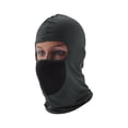 thumbnail image 1 of Máscaras de malla Unique Bargains Máscara facial Poliéster Cubierta facial Protección solar Transpirable Gris oscuro 1 pieza, 1 of 6