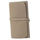 thumbnail image 2 of Estuche organizador de joyas para pendientes, de piel sintética, multifuncional, para mujer Gris, 2 of 9