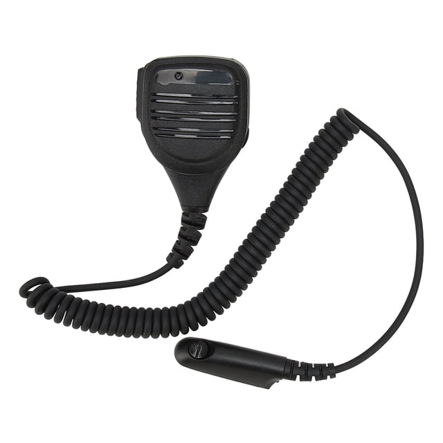 Micrófono Walkie Talkie con puerto de 3,5mm, micrófono altavoz remoto con reducción de ruido para Radio bidireccional HT750 HT1250LS MTX1250 MTX850LS