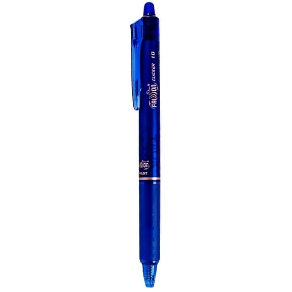 Pilot 11446 Frixion Clicker Erasable Retractable Blue Gel Pen